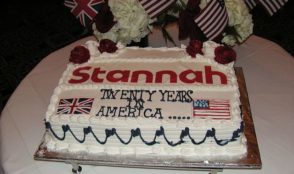 Stannah birthday cake