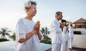 Conquer aging with yoga