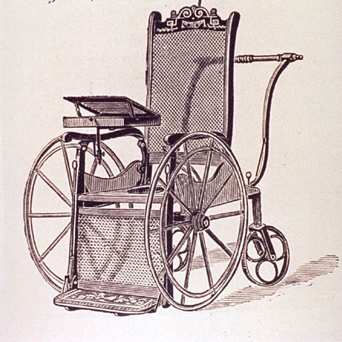 18th century wheelchair